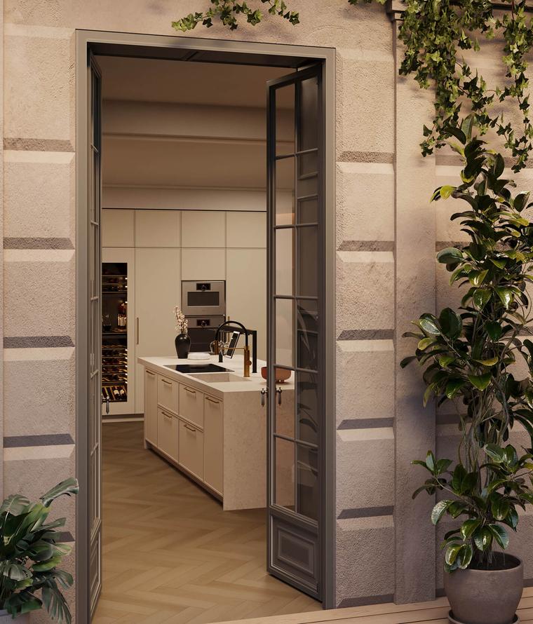 Zecchinon Frame 1.5 Timeless kitchen, Paris mood, photo 5