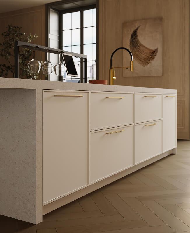 Zecchinon Frame 1.5 Timeless kitchen, Paris mood, photo 6
