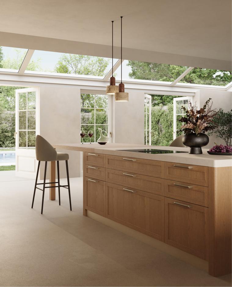 Zecchinon Frame 5.0 kitchen, Bordeaux mood, photo 10