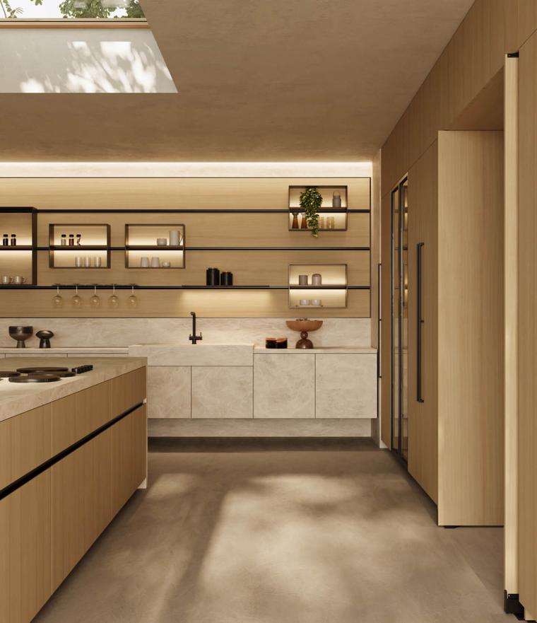 Zecchinon T70 kitchen, Dubai mood, photo 2