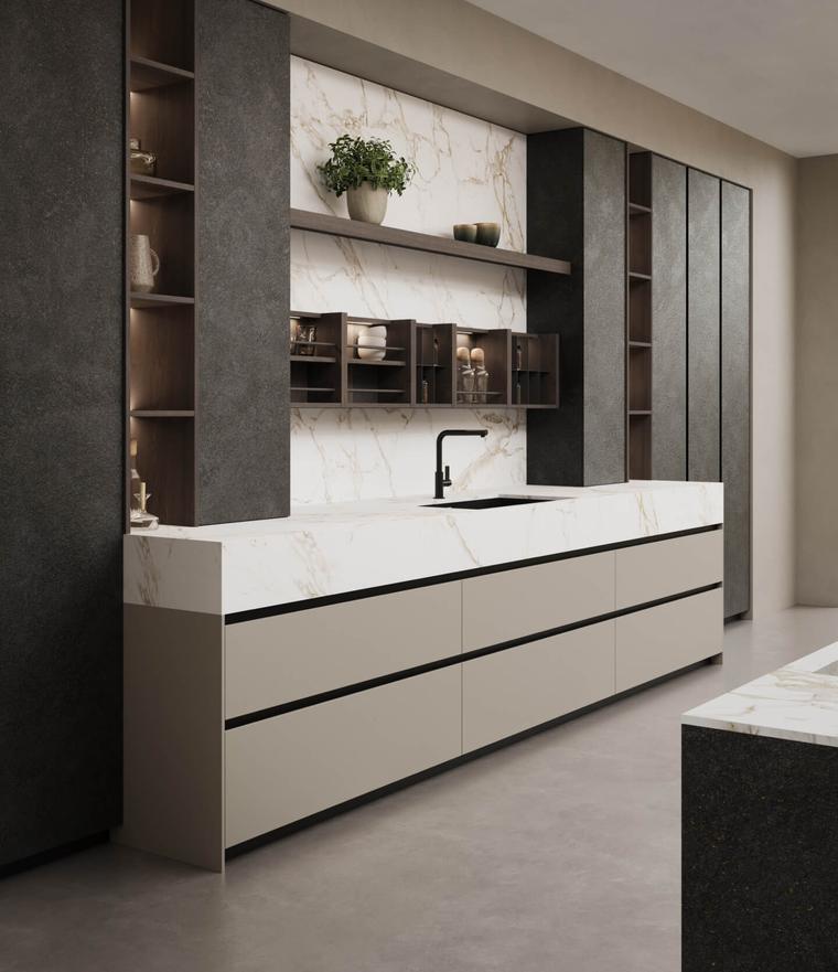 Zecchinon T80 kitchen, Singapore mood, photo 29